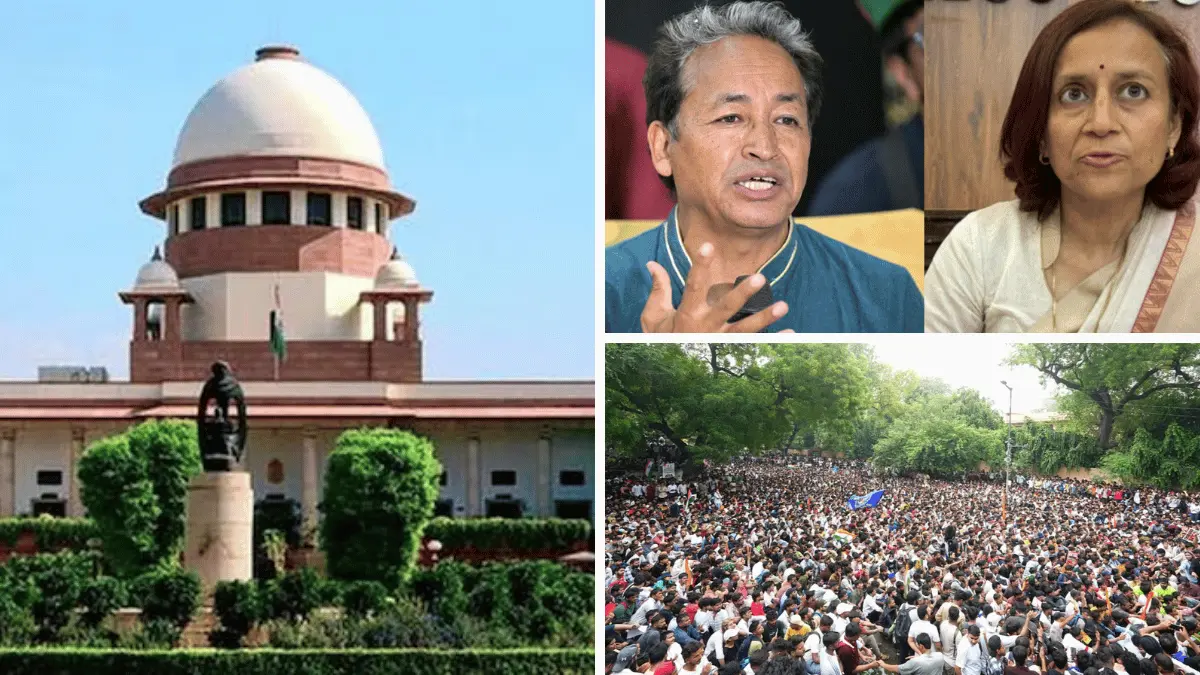 सोनम वांगचुक भूख हड़ताल: हाईकोर्ट ने प्राइवेट अस्पताल में भर्ती करने का आदेश दिया