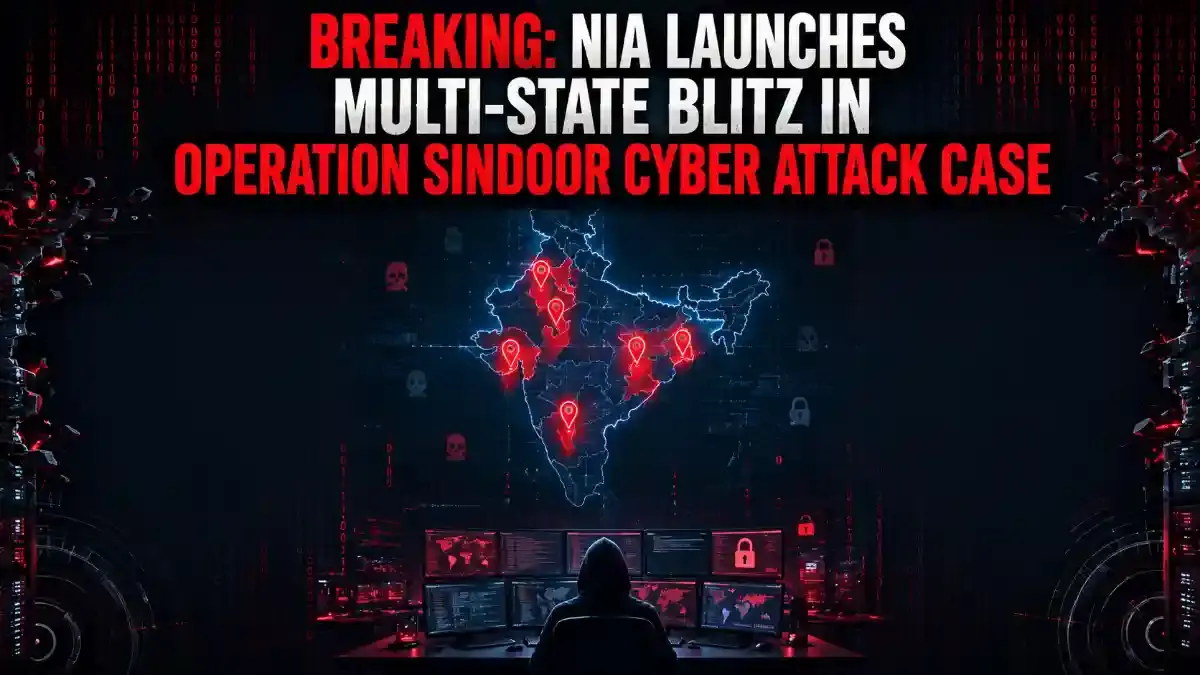 NIA Raids 5 States Over Operation Sindoor Cyber Terror Plot
