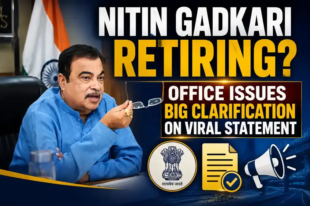 Nitin Gadkari Dismisses Retirement Buzz: Remarks Over Trust Work