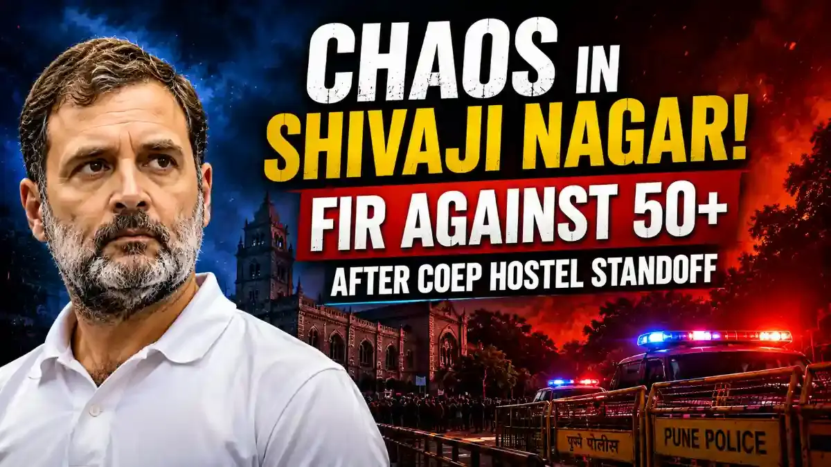 Rahul Gandhi Pune Visit: Clash in Shivaji Nagar, High Alert