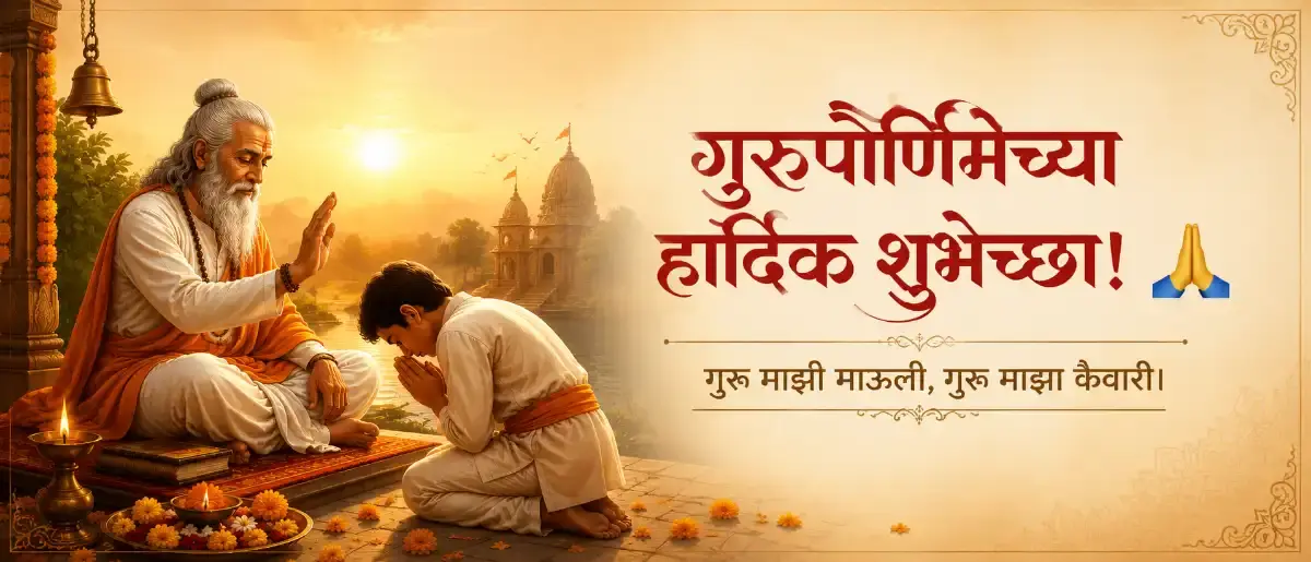 गुरुपौर्णिमा २०२६: गुरु-शिष्य नात्याचा पवित्र उत्सव आणि त्याचे महत्त्व