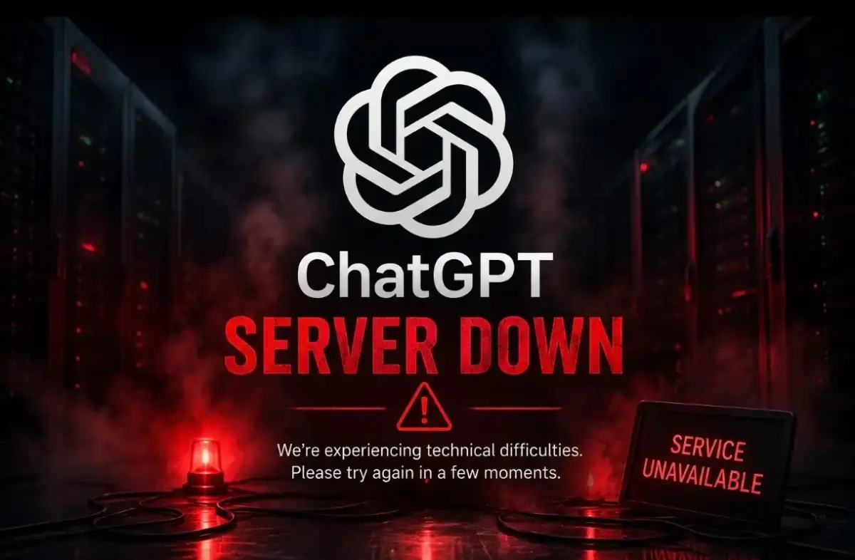 ChatGPT Down Today: OpenAI Confirms Global Outage, Second Disruption in Two Days