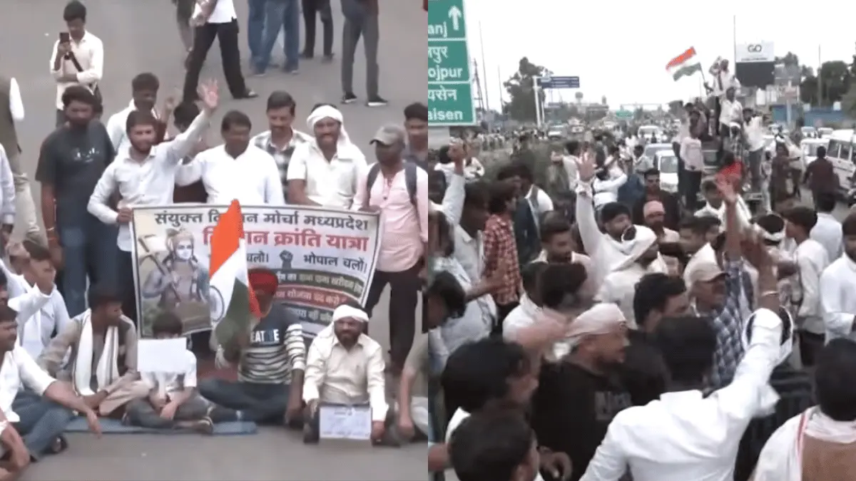 भोपाल किसान आंदोलन: मूंग MSP मांग तेज, सीएम आवास घेराव की तैयारी
