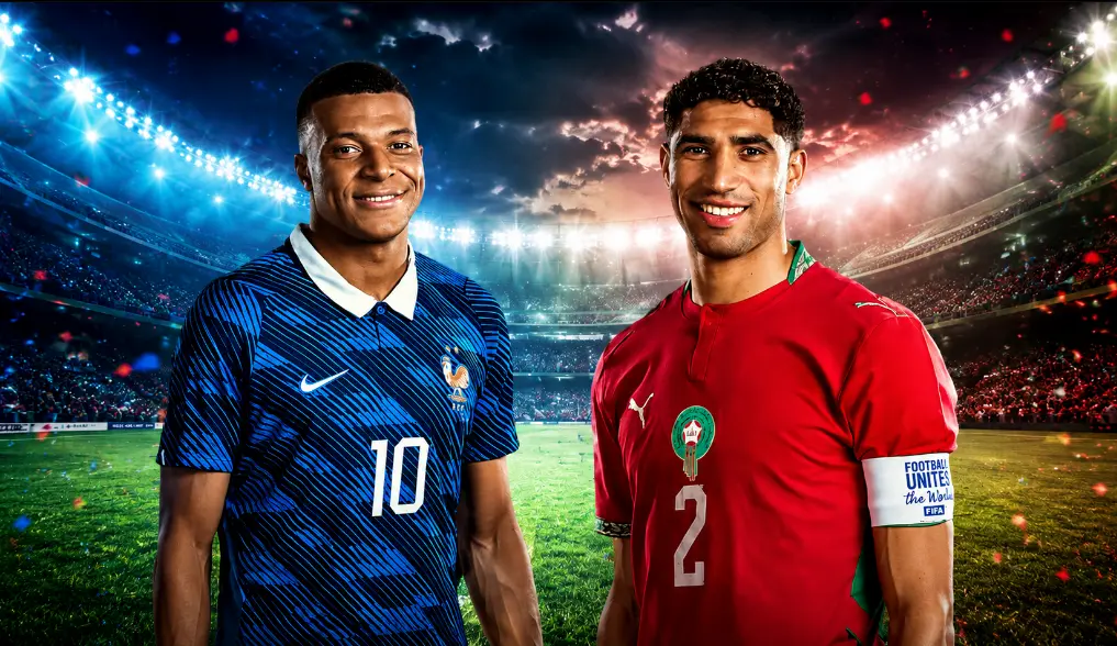 France vs Morocco FIFA World Cup 2026 Quarterfinal Live Score & Updates