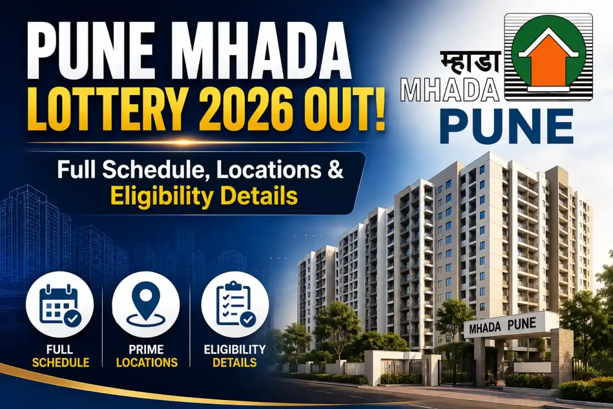 Pune MHADA Lottery 2026: 4,462 Affordable Homes on Offer