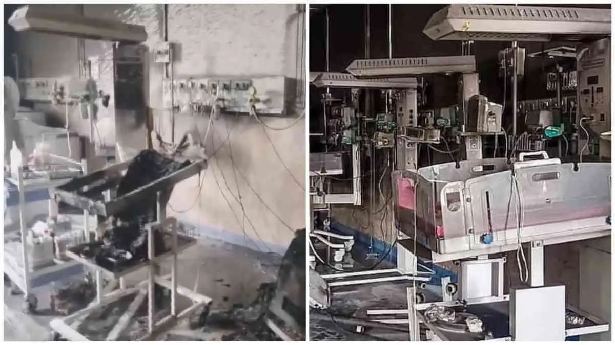 Amravati Hospital NICU Fire: 3 Newborns Dead in Blast