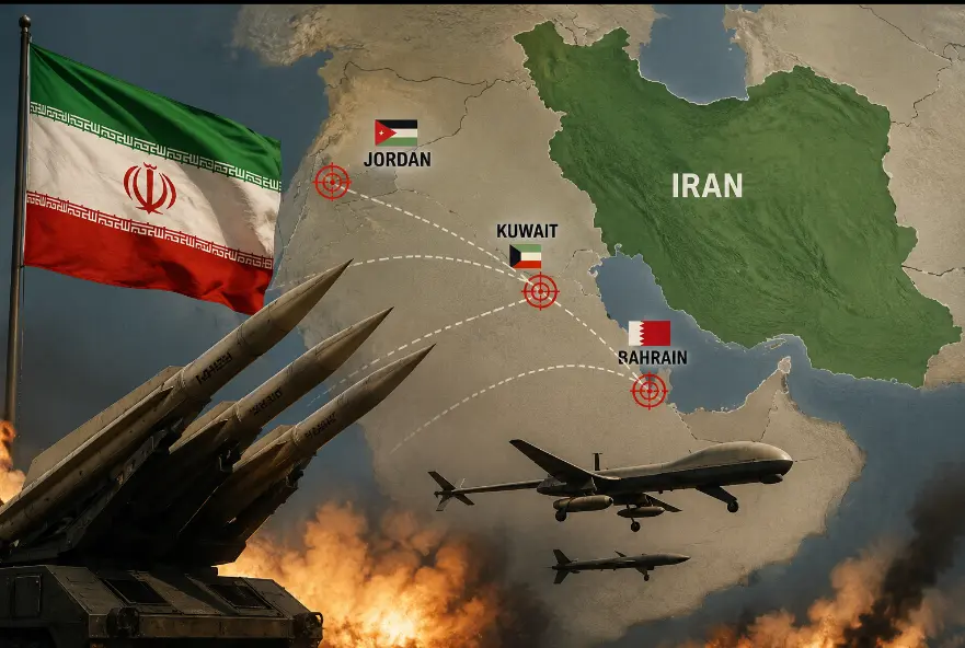 Iran Claims Retaliatory Strikes on US Bases in Jordan, Bahrain and Kuwait