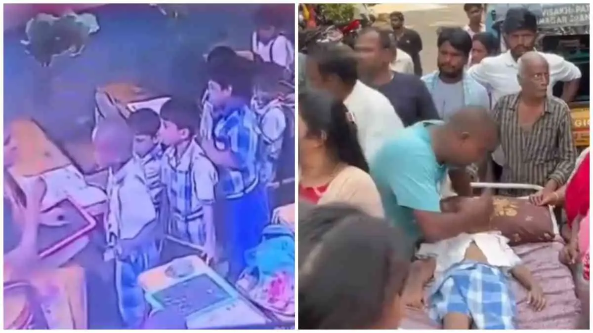 Visakhapatnam Boy 6 Dies After Teacher Slaps Him Over Homework