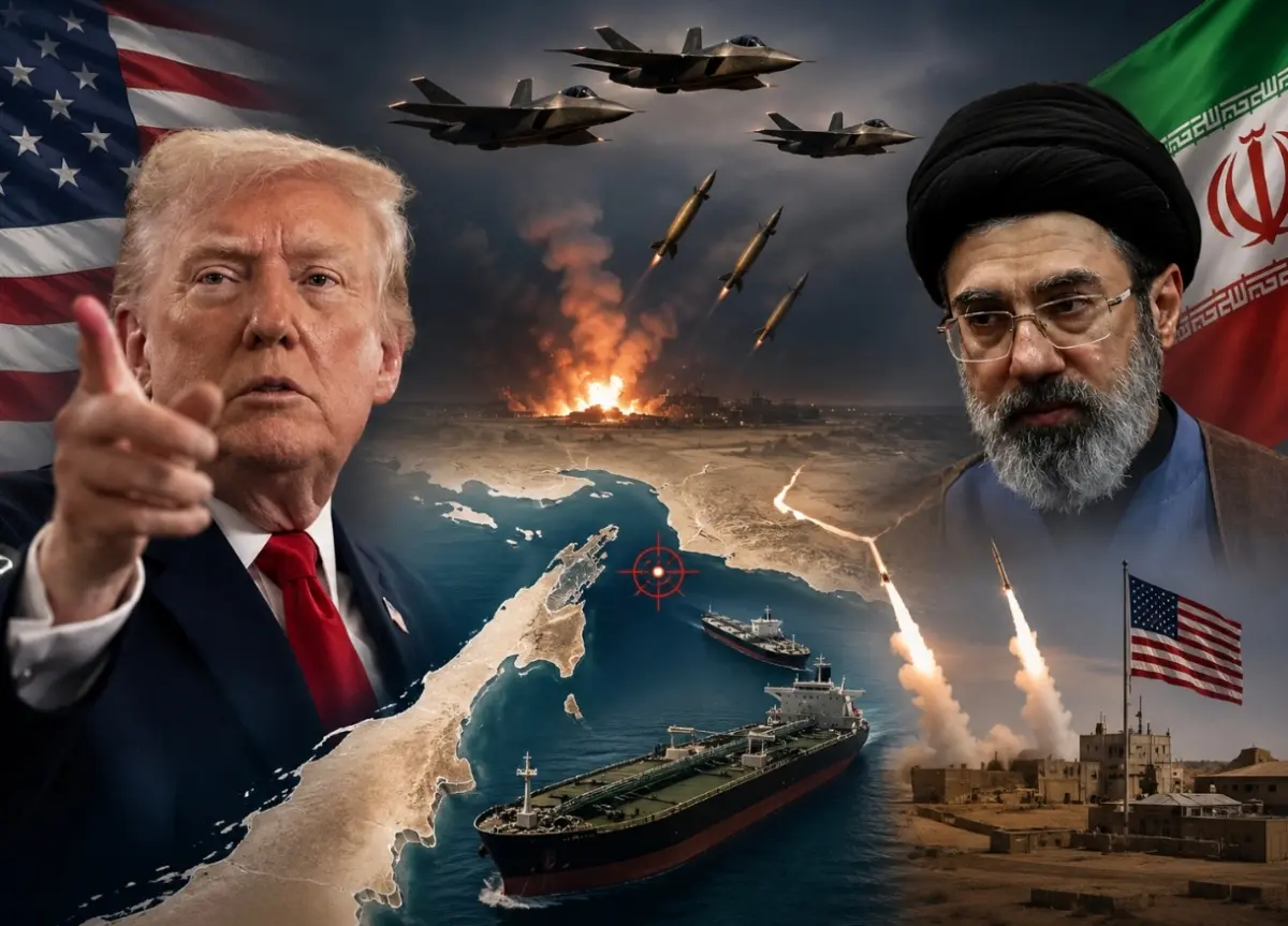 US Launches Fresh Strikes on Iran for Second Straight Night Over Strait of Hormuz Attacks