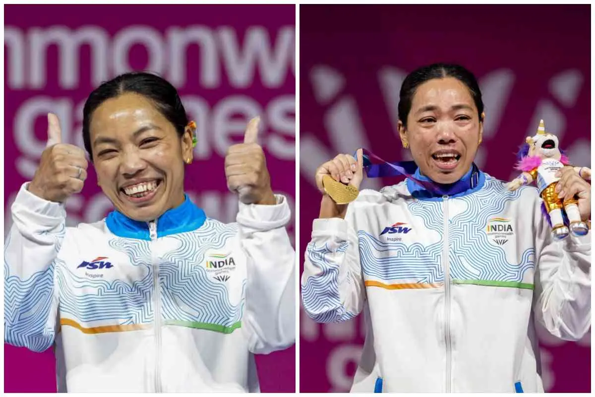Mirabai Chanu Wins Historic Third Straight CWG Gold
