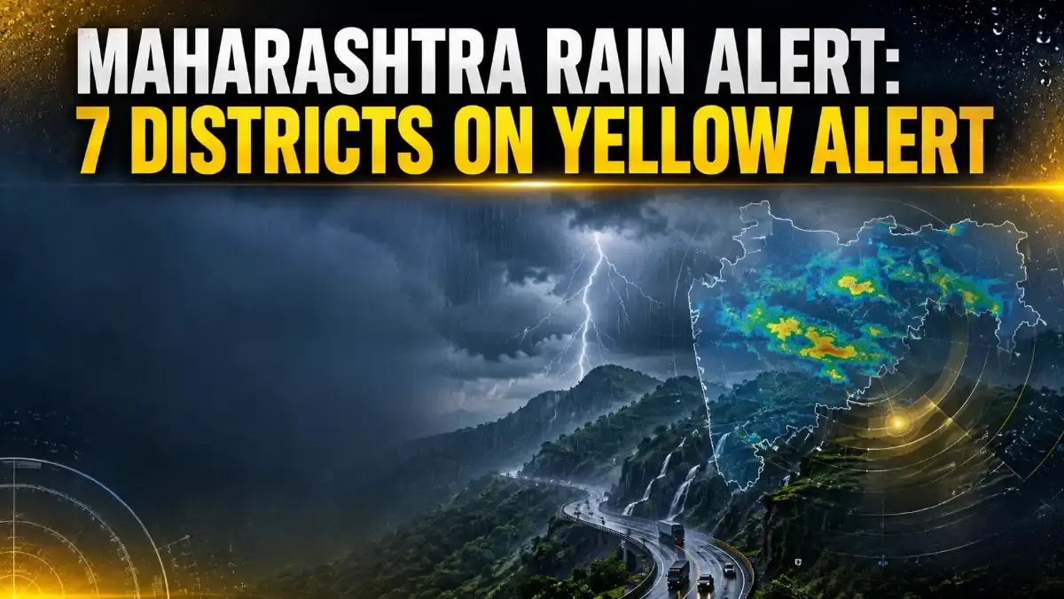 Maharashtra Weather Yellow Alert: IMD Warns of Rain